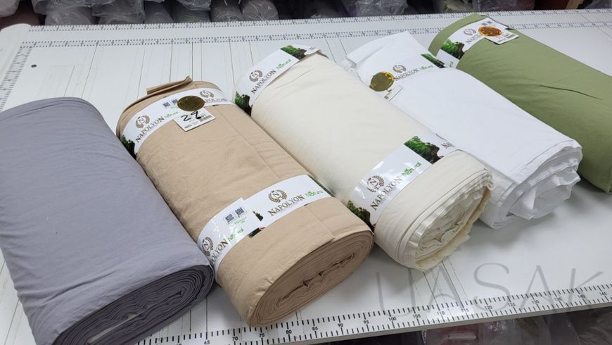 Постельное бельё Luxury Washed Cotton UASAK &mdash; Green U00196 фото