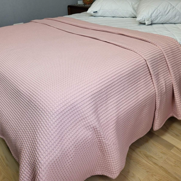 Покривало Піке Соти 100% бавовна UASAK &mdash; Peach U00130 фото