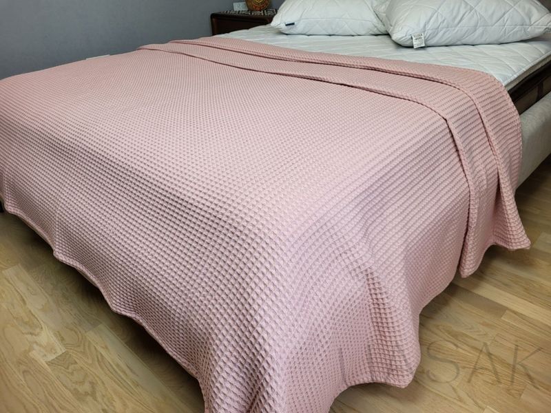 Покривало Піке Соти 100% бавовна UASAK &mdash; Peach U00130 фото