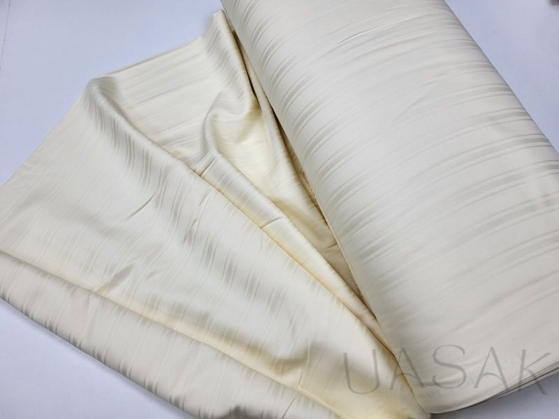Постільна білизна Сатин преміум multi-stripe UASAK &mdash; Ivory U0025 фото