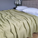 Покрывало Пике Косичка 100% хлопок UASAK &mdash; Green Olive U0099 фото 1