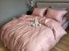 Постельное бельё Сатин премиум страйп 2/2см UASAK &mdash; Powder Pink U0037 фото 2