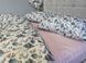 Новорічна постільна білизна Фланель преміум 5D UASAK &mdash; Christmas hat-Powder U00257 фото 2